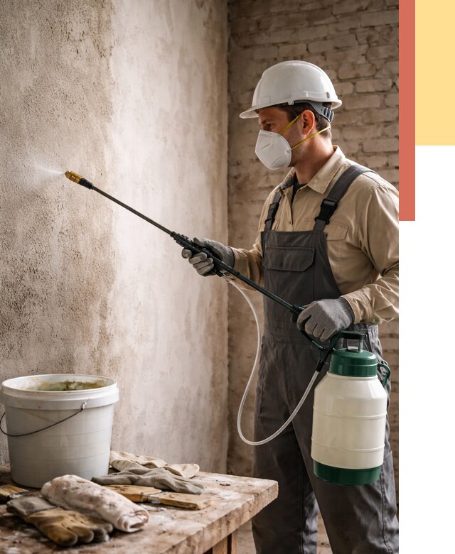 Антисептическая обработка стен в Стерлитамаке от 1236 руб. — быстро и недорого | ОТДЕЛОЧНИК-Стм