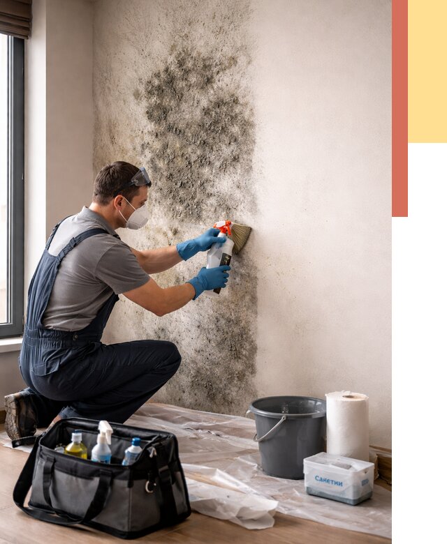 Удаление плесени со стен в Стерлитамаке от 2214 руб. — быстро и недорого | ОТДЕЛОЧНИК-Стм