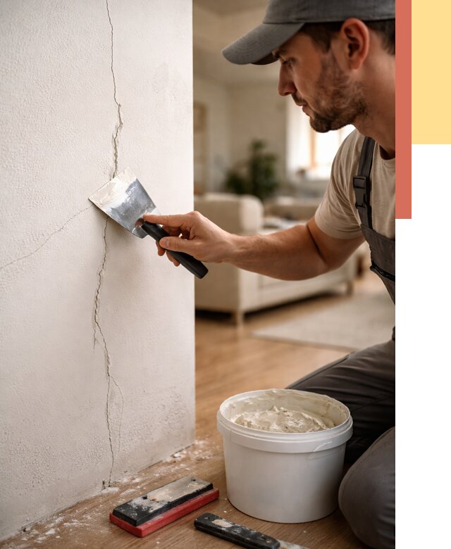 Заделка трещин и сколов в Стерлитамаке от 2523 руб. — быстро и недорого | ОТДЕЛОЧНИК-Стм