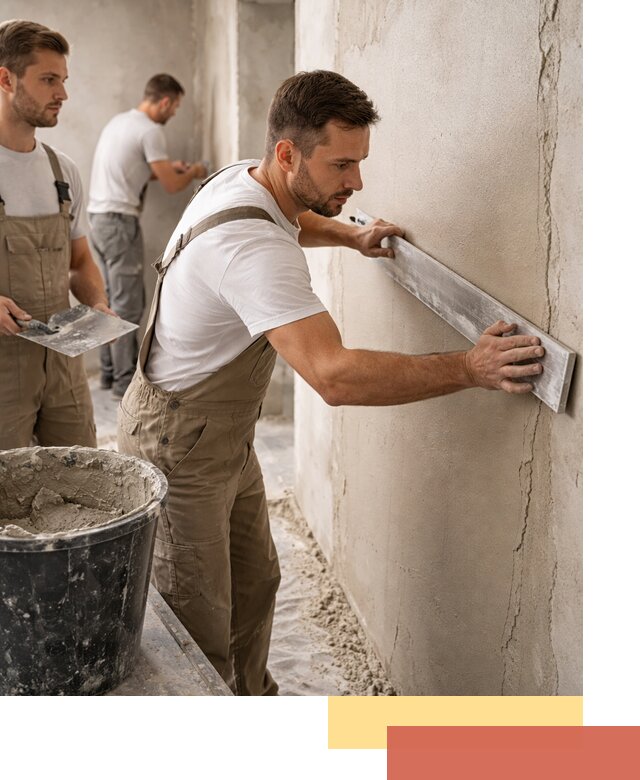 Штукатурка стен без маяков в Стерлитамаке быстро и качественно