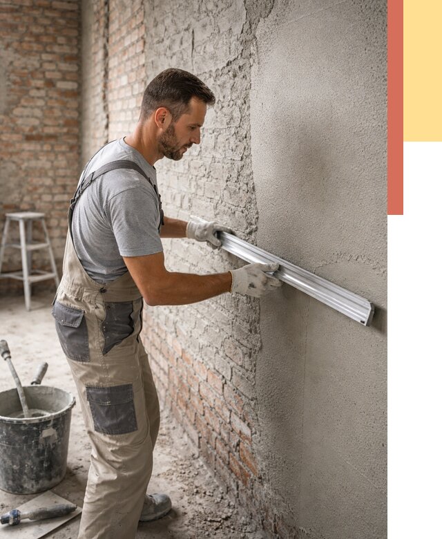 Штукатурка кирпичных стен в Стерлитамаке от 4635 руб/м2 — быстро и недорого | ОТДЕЛОЧНИК-Стм