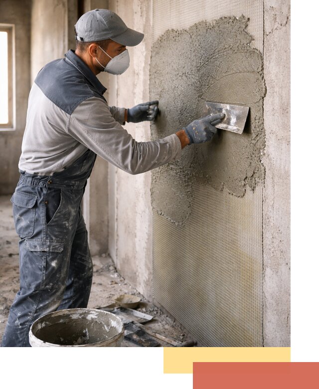 Штукатурка стен по сетке в Стерлитамаке под ключ качественно и быстро