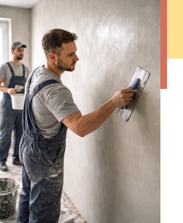 Глянцевание штукатурки стен в Стерлитамаке от 7724 руб. — услуги и затирка | ОТДЕЛОЧНИК-Стм