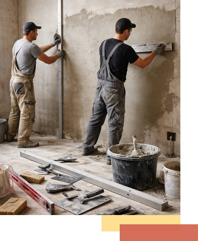 Профессиональная штукатурка стен под плитку в Стерлитамаке