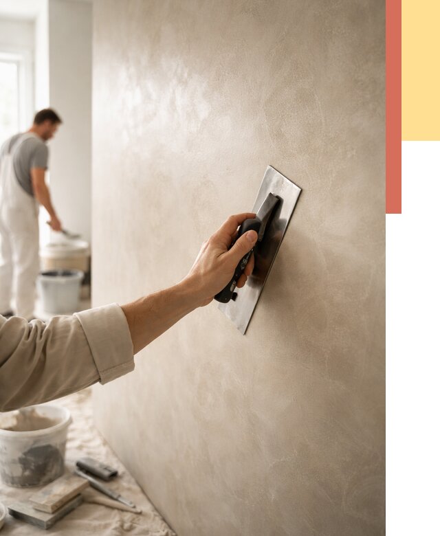 Венецианская штукатурка в Стерлитамаке от 3605 руб/м² — нанесение стен под ключ | ОТДЕЛОЧНИК-Стм