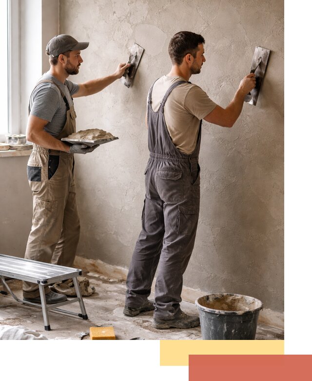 Ремонт декоративной штукатурки и восстановление фактуры в Стерлитамаке