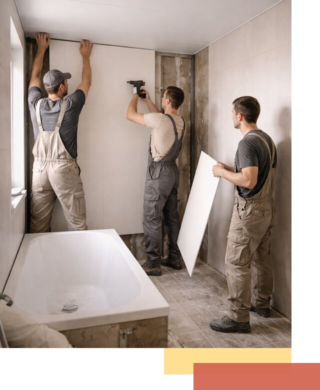 Отделка ванной панели ПВХ профессионально в Стерлитамаке