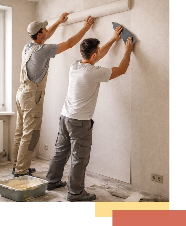 Поклейка виниловых обоев в Стерлитамаке профессионально и качественно