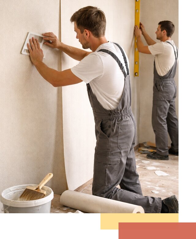 Поклейка бумажных обоев в Стерлитамаке качественно и недорого