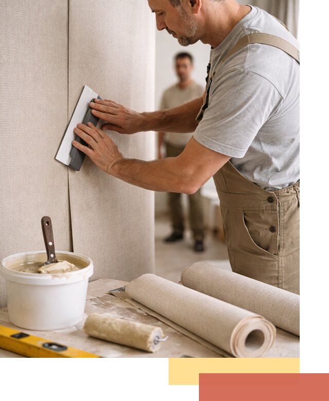 Поклейка текстильных обоев в Стерлитамаке профессионально и аккуратно