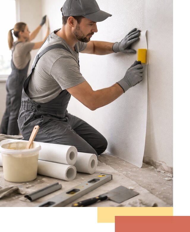 Поклейка стеклообоев профессионально в Стерлитамаке