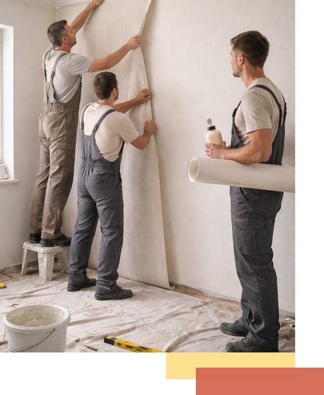 Оклейка стен обоями в Стерлитамаке — качественно и профессионально