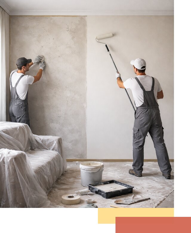 Покраска стен антивандальной краской в Стерлитамаке