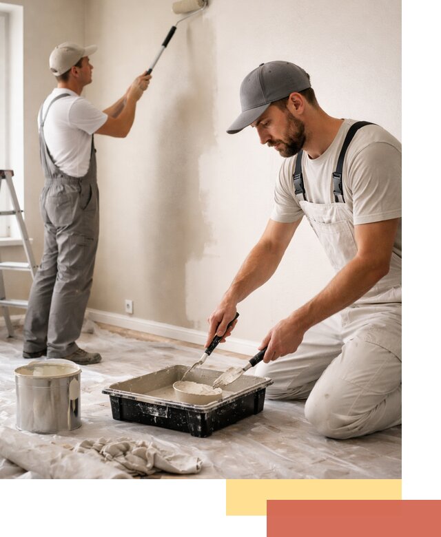 Покраска стен в квартире в Стерлитамаке — профессионально и аккуратно