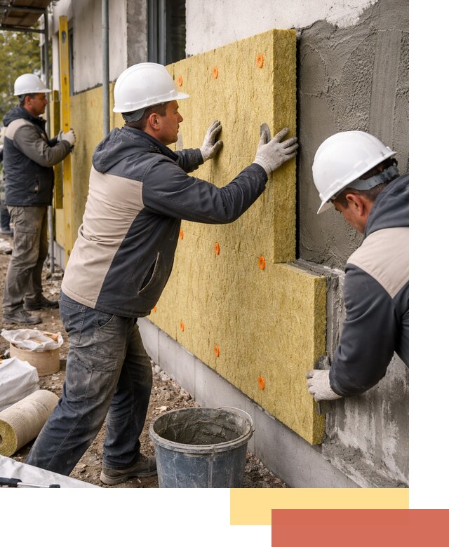 Утепление стен минватой в Стерлитамаке — тепло и звукоизоляция