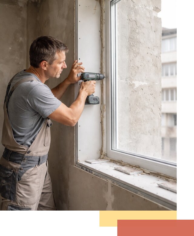 Монтаж гипсокартонных откосов в Стерлитамаке под ключ