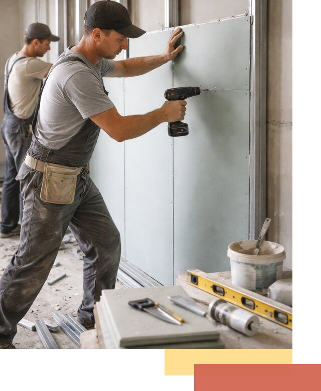 Кладка влагостойких перегородок ПГП в Стерлитамаке