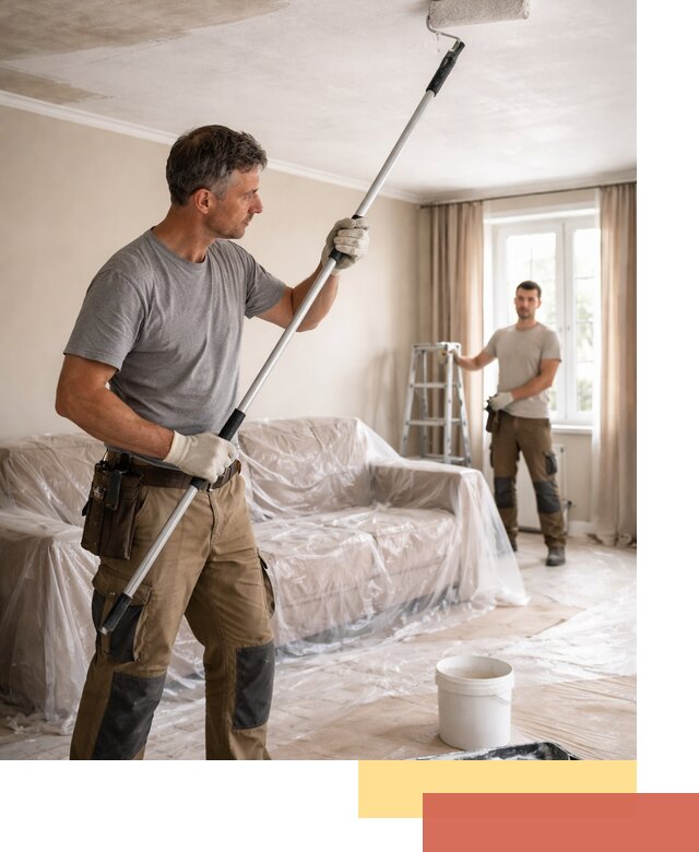 Грунтовка потолка в Стерлитамаке — подготовка под покраску и отделку