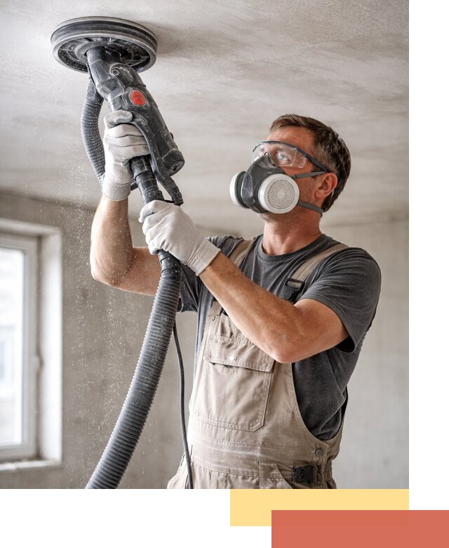 Шлифовка потолка в Стерлитамаке — качественная подготовка под отделку