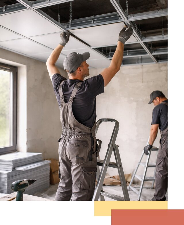 Монтаж кассетного потолка в Стерлитамаке качественно и быстро