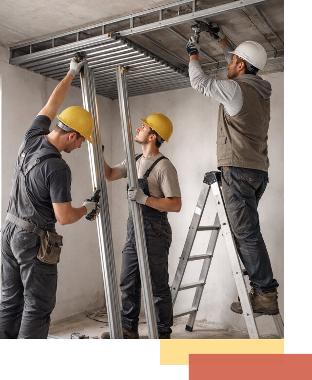 Монтаж реечного потолка под ключ в Стерлитамаке