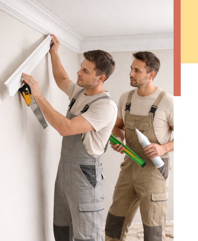 Монтаж потолочного плинтуса в Стерлитамаке от 2369 руб. — быстро и недорого | ОТДЕЛОЧНИК-Стм