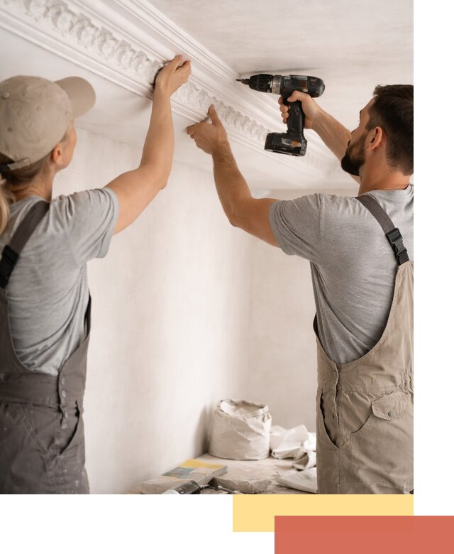 Профессиональный монтаж лепнины на потолок в Стерлитамаке