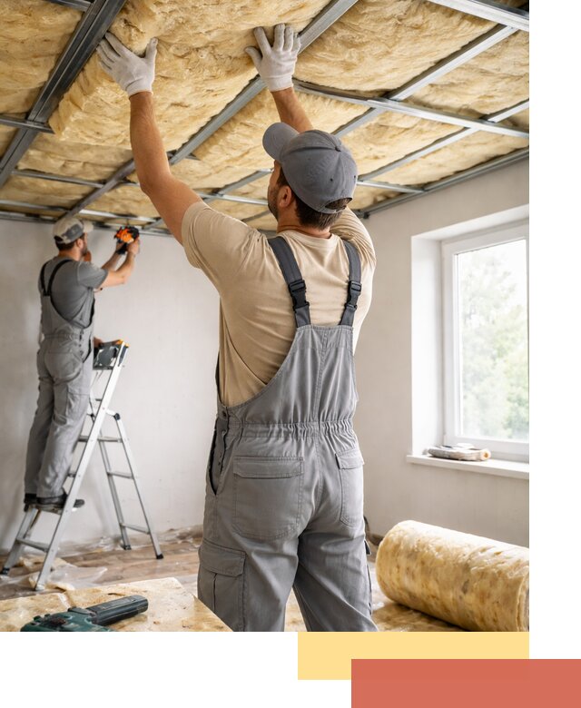 Утепление потолка под ключ в Стерлитамаке качественно и быстро