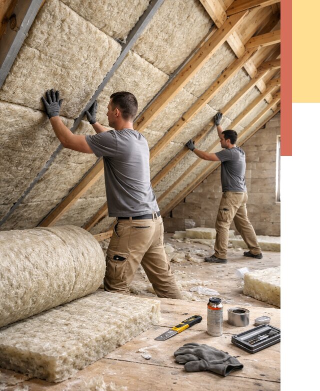 Утепление потолка минватой в Стерлитамаке от 1493 руб. — быстро и недорого | ОТДЕЛОЧНИК-Стм