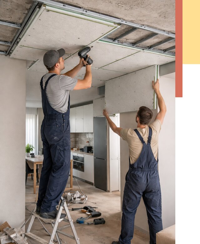 Шумоизоляция потолка панелями зипс в Стерлитамаке от 1905 руб. под ключ | ОТДЕЛОЧНИК-Стм